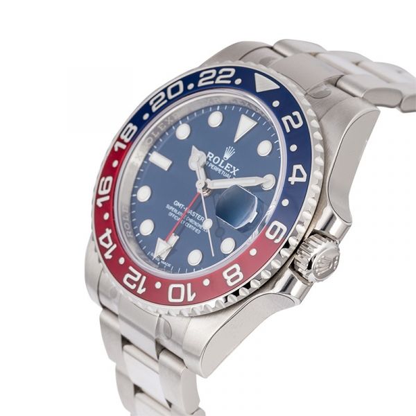 Rolex GMT-Master II 18ct White Gold Blue Dial 126719BLRO Watch