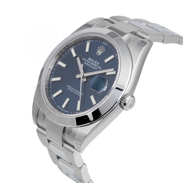 Rolex Datejust 41 Stainless Steel Blue Dial 126300