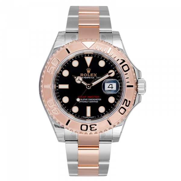 Rolex Yacht-Master 40 Steel and 18ct Everose Gold Black Dial 116621
