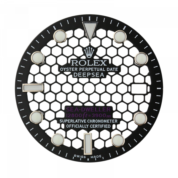 Custom Opwenworked Dial for Rolex Deepsea