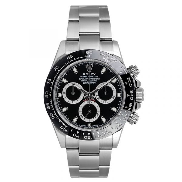 Rolex Daytona Steel Ceramic Bezel Black Dial 116500LN Watch