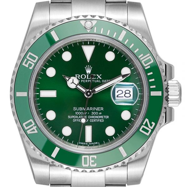 Rolex Submariner Date Stainless Steel Green Dial 