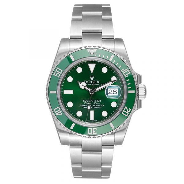 Rolex Submariner Date Stainless Steel Green Dial 
