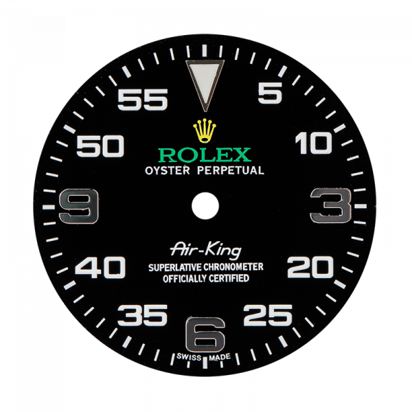 Rolex Air-King 34mm Black Custom Dial