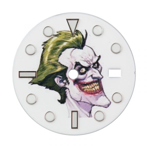 Custom White Joker Dial for Rolex GMT-Master II