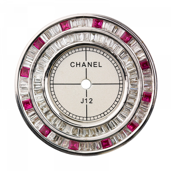 Chanel J12 33mm Baguette Cut Diamond Custom Dial