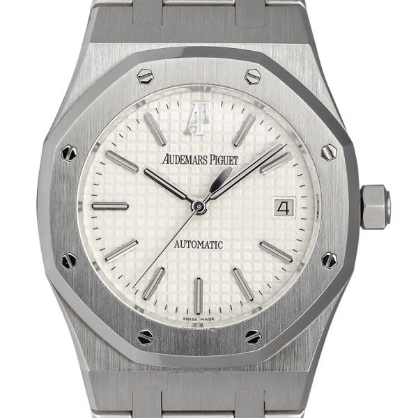 Audemars Piguet Royal Oak 39mm Steel White Dial Watch 15300ST.OO.1220ST.01