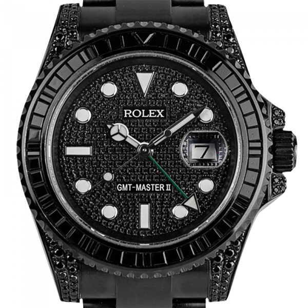 Rolex Black GMT Master II Custom PVD