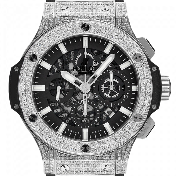 Hublot Big Bang Chronograph 44mm Diamond Set with Factory Openworked Dial 311.SM.1170.RX