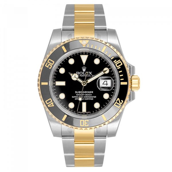 Rolex Submariner Date 40mm Steel and Yellow Gold Black Dial 116613LN