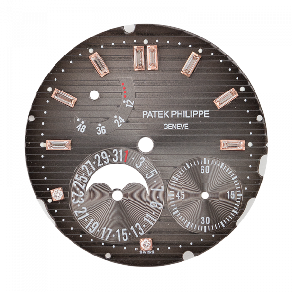 Patek Philippe Nautilus 5712 Gray/Diamonds Custom Dial