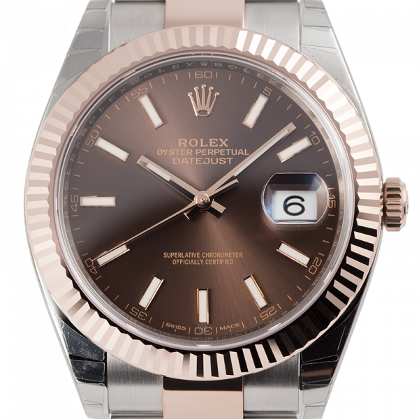 Rolex DateJust II 41 Steel and Everose Gold Oyster 126331