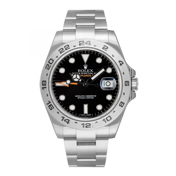Rolex Explorer II Stainless Steel Black Dial 216570 Watch
