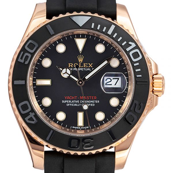 Rolex Yacht-Master 37mm Everose Gold Watch 268655