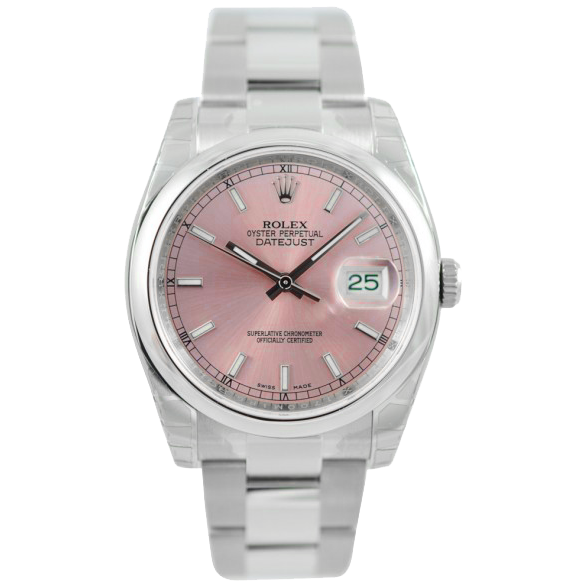 Rolex Datejust II Steel Watch with Silver Dial 116300