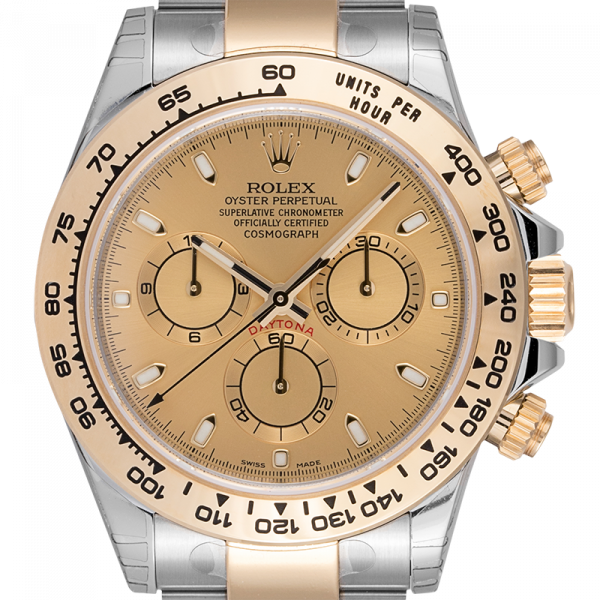 Rolex Cosmograph Daytona Stainless Steel and 18ct Yellow Gold Champagne/Index 116503