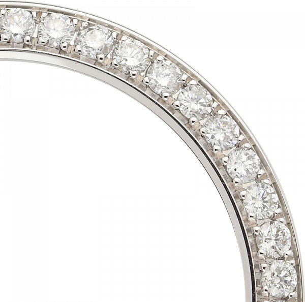 Rolex Day-Date / DateJust 41mm White Gold Diamonds Custom Bezel