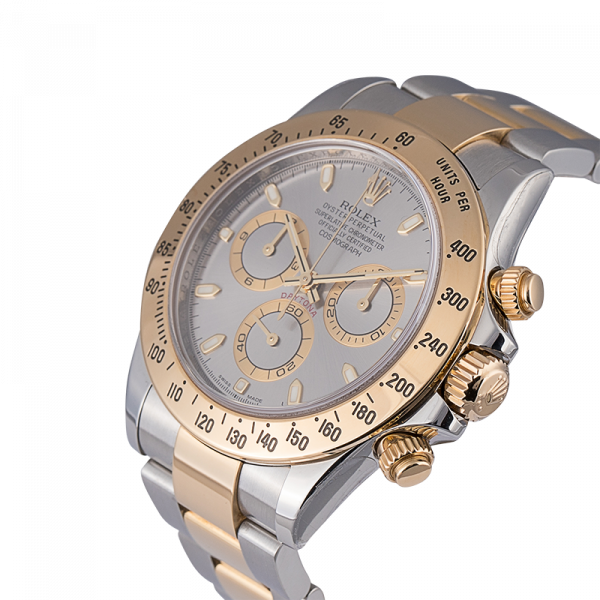Rolex Cosmograph Daytona Steel and 18ct Yellow Gold Silver/Index 116523