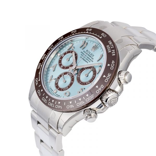 Rolex Daytona Platinum Ice-Blue/Arabic Dial 116506