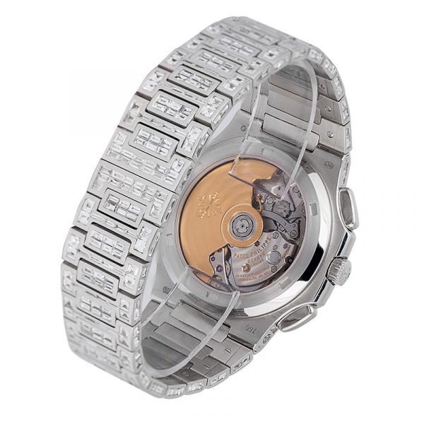 Patek Philippe Nautilus 5990 Custom Diamond Set Watch