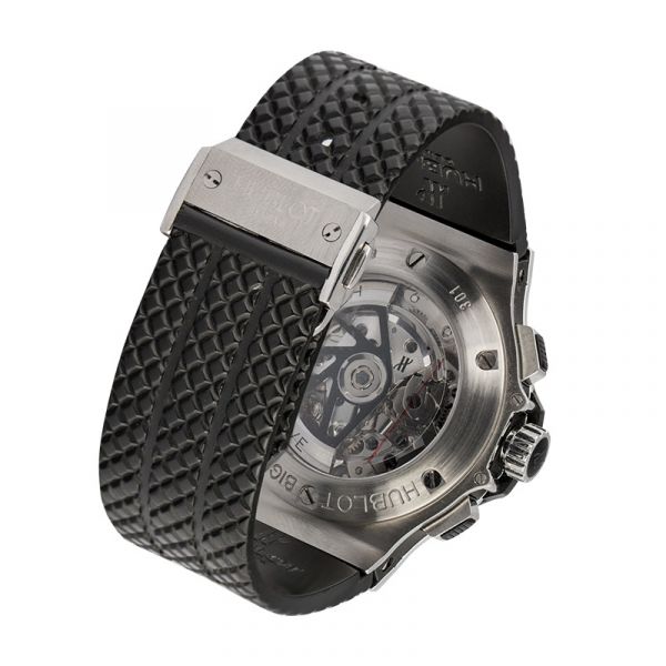 Hublot Big Bang 44mm Steel Custom Diamond Set Watch 301.SX.130.RX