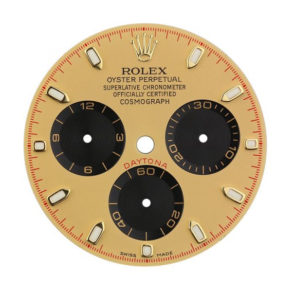 Factory Champagne/Black Dial for Rolex Daytona