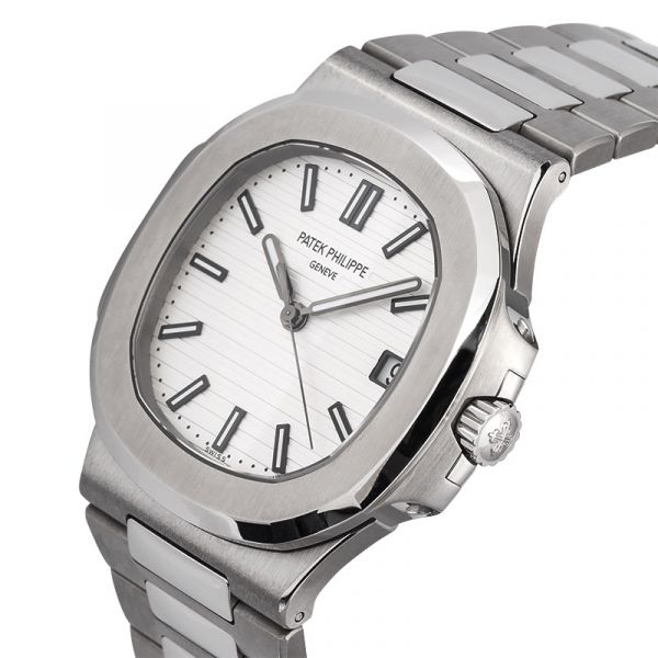 Patek Philippe Nautilus Stainless Steel White Dial 5711/1A Watch