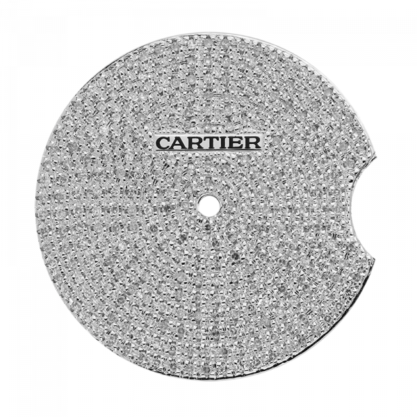 Cartier Ballon Bleu 36mm Diamond Pavé Custom Dial
