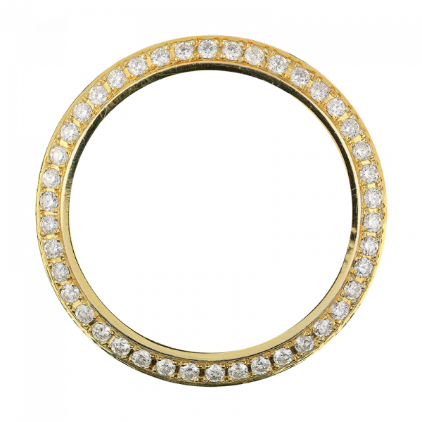 Rolex Day-Date / DateJust 41mm Yellow Gold Diamonds Custom Bezel