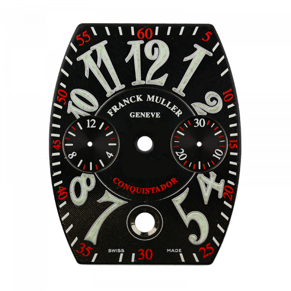 Franck Muller Conquistador 8005 K CC Black Custom Dial