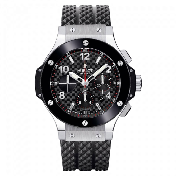 Hublot Big Bang 44mm Steel Watch with Ceramic Bezel 301.SB.131.RX