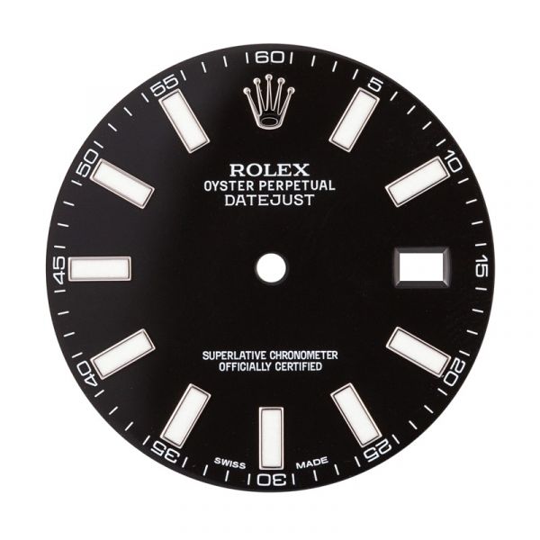 Factory Black/index Dial for Rolex Datejust 41