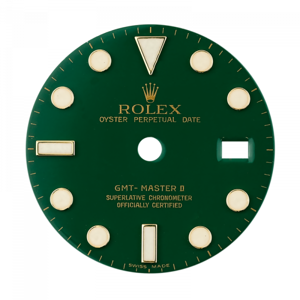 Rolex GMT-Master II 40mm Green Original Factory Dial (Blue Lume)