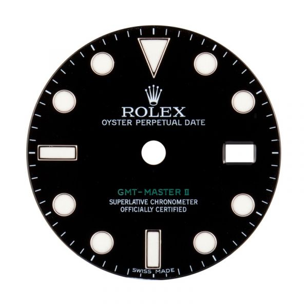 Rolex GMT-Master II 40mm Black Original Factory Dial
