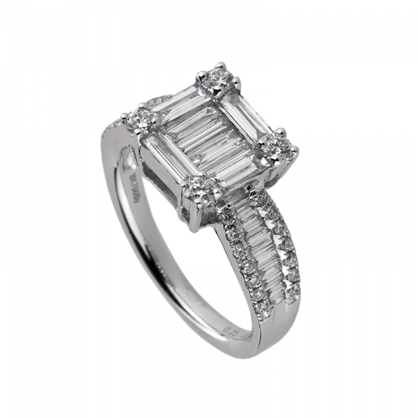 Time4Diamonds White Gold Engagement Ring