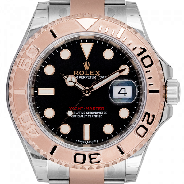 Rolex Yacht-Master 40 Steel and 18ct Everose Gold Black Dial 116621