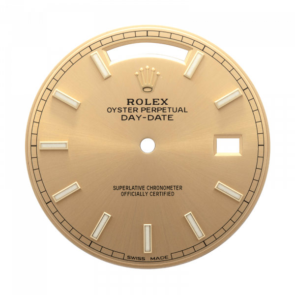 Factory Champagne/Index Dial for Rolex Day-Date 40