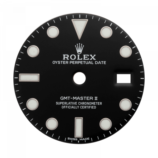 Factory Black Dial for Rolex GMT-Master II Batman