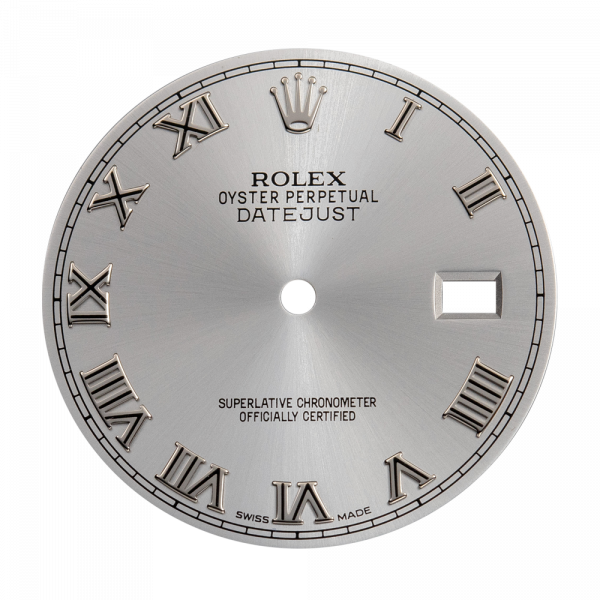 Factory Silver/Roman dial for Rolex Datejust 36