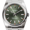 Rolex Oyster Perpetual 34 Steel Olive Green Dial Oyster 114200